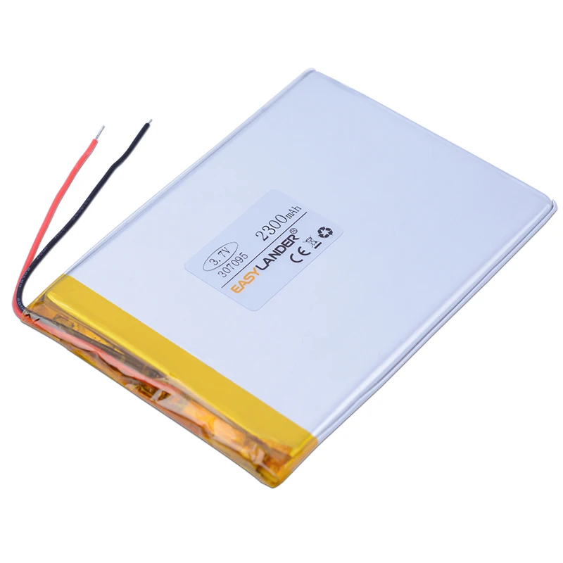 307095 3 7 V 2300mAh литий ионный полимерный аккумулятор для пульта дистанционного