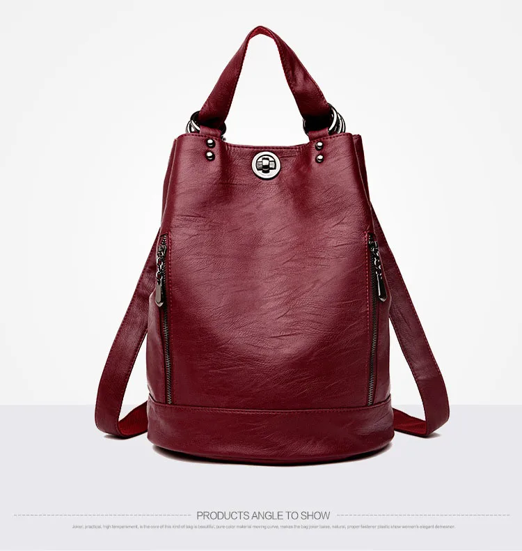 WESTCREEK брендовые высококачественные кожаные рюкзаки для девочек-подростков, женская школьная сумка на плечо, рюкзак mochila plecak