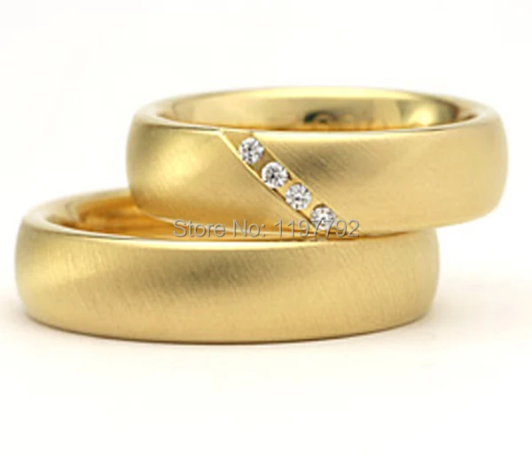 top quality custom made his and hers yellow gold color health titanium wedding rings sets for - Gold Wedding Rings For Her top quality custom made his and hers yellow gold color health titanium wedding rings sets for - Gold Wedding Rings For Her