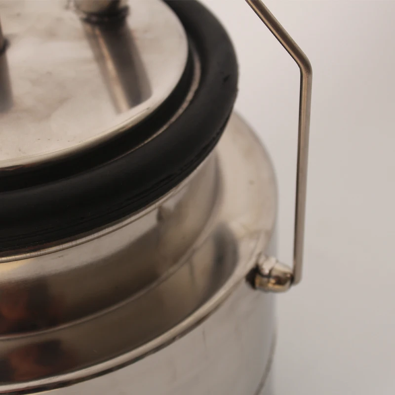 Емкость для молока из нержавеющей стали объемом 5 л контейнер с ручкой банка