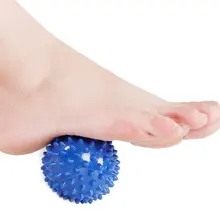 FLYLITTE 8,5 см фитнес Ежик Массажный мяч ПВХ расслабляющий мышцы ноги тела ручной стресс фасции Йога Фитнес захват мяч 4 цвета