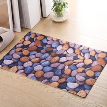 1 шт. креативный 3D Булыжный Коврик противоскользящий абсорбирующий для дома Ванная комната Кухня@ LS