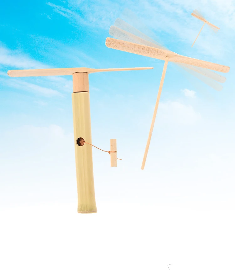 Outdoor Bamboo Dragonfly Children Toys Adult Gifts Classic Hot Gymnastics Unisex Grasping/movement Ability Developing 2021