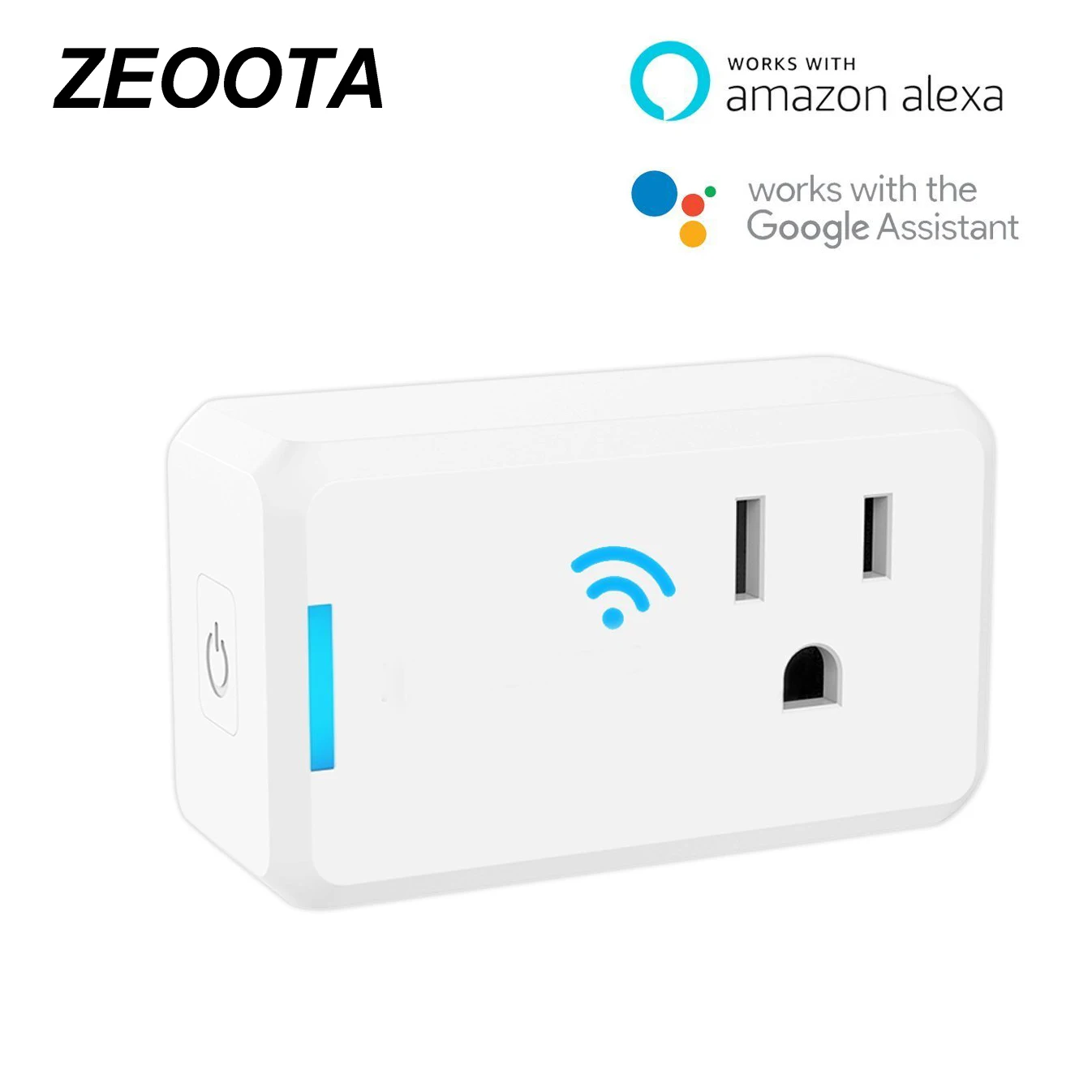 Wi-Fi Smart Plug розетка разъём адаптера питания дистанционное управление приложением Homekit Совместимость с Amazon Alexa, Google Home Assistant iftt