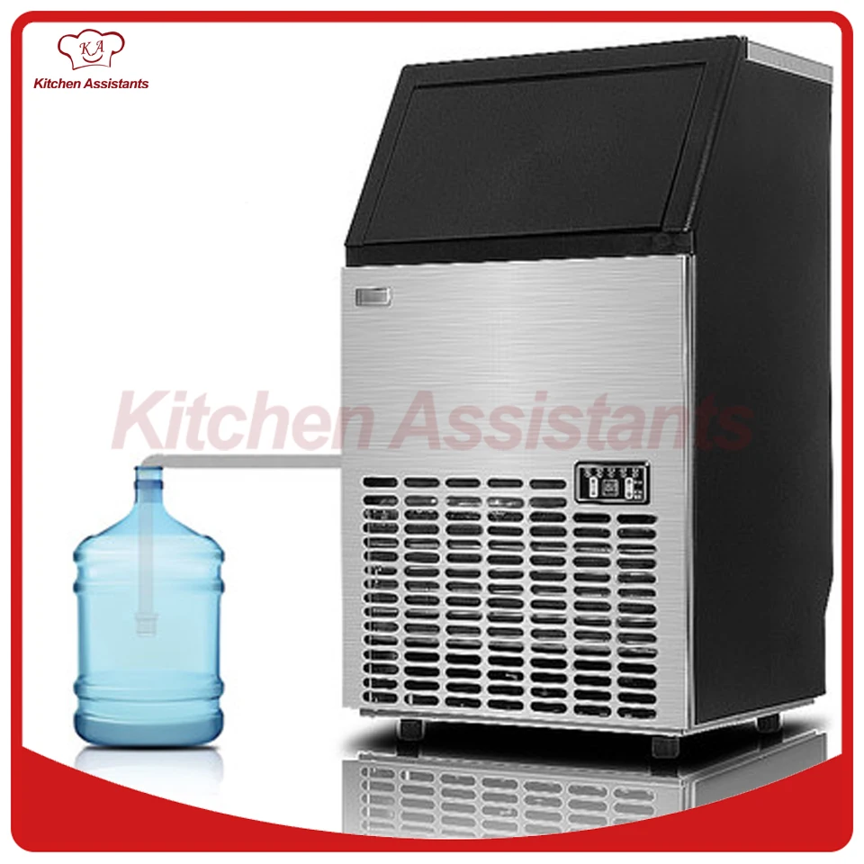 

HZB50/B Electric Ice making machine cube ice maker machine price with barreled water