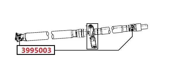 Propshaft U-JOINT For DODGE CALIBER JEEP COMPASS PATRIOT for MITSUBISHI ASX OUTLANDER SPORT MITSUBISHI RVR GA2W (CANADA MMNA)