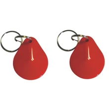 100 шт./лот ISO14443A RFID микрозазор IC карты/rfid тег 13,56 МГц записываемых брелоков