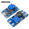 Módulo de impulso ajustable MT3608 DC-DC, placa de impulso 2A, con microusb, 2V-24V a 5V, 9V, 12V, 28V, 10 Uds. ► Foto 1/5