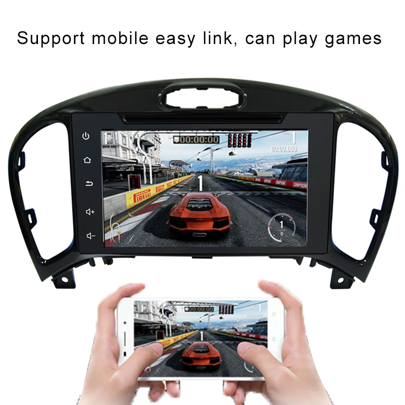 YAZH Радио Навигация 2 din android для nissan juke 2011 2012 2013 мультимедиа медиа головное устройство авто видео