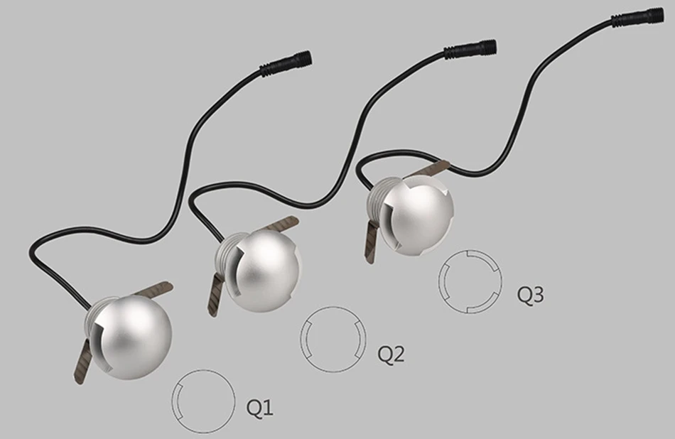 3W Wall Buried Light 2