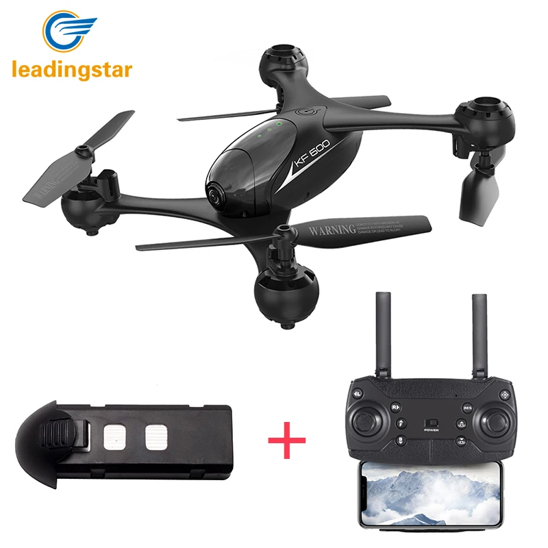 

RCtown KF600 Selfie Drone FPV RC Qudacopter With Double 720P HD Camera Dron Altitude Hold Helciopter Optical Follow Mode