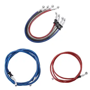 

Hot Motorcycle Brake Oil Hose Fuel Pipe Hydraulic Reinforce Tube Line for Universal ATV Dirt Bike BX