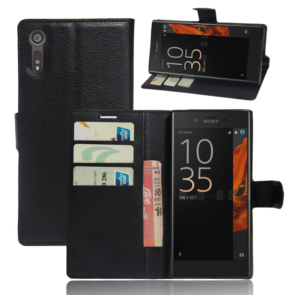 

Book Style PU Leather Case Cover for Sony Xperia XZ XR XZS Flip Wallet Phone Bags Cases with Stand for Sony Xperia XZ