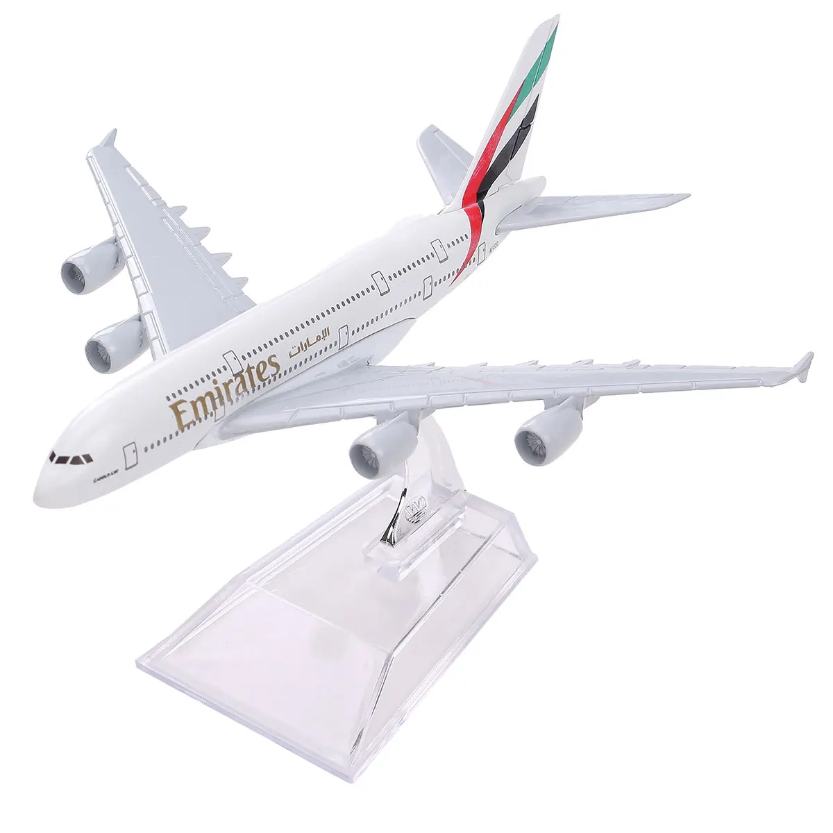 

New Airbus380 Emirates Airlines A-380 Aircraft Aeroplan 16cm High Simulation Diecast Model United Arab Emirates A380