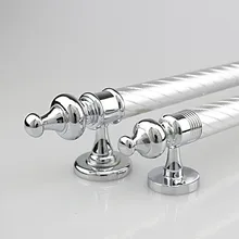 350mm Modern fashion unfold install door handles silver chrome purple black wooden door handles pulls room door handles