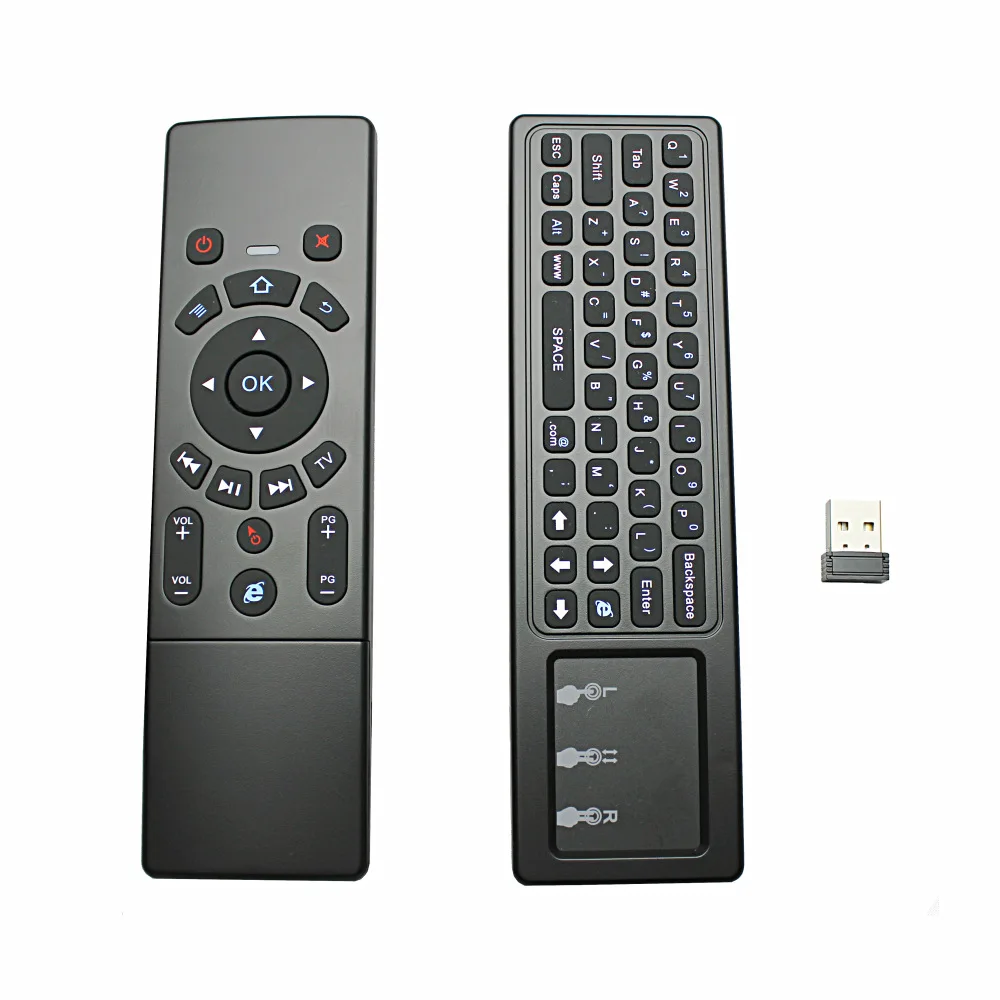 

T6 Remote Control With Keyboard And Touchpad Mini Wireless 2.4GHz T6 Fly Air Mouse Touchpad Combo For Android TV Box/PC colorful
