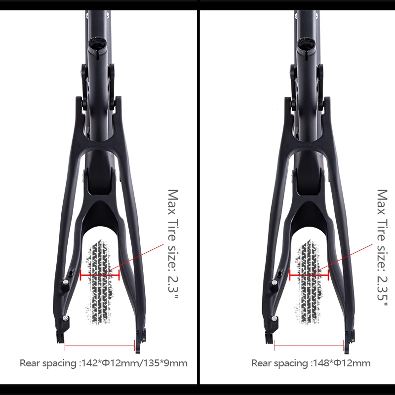 BXT новая полностью подвесная углеродная горная 29er MTB велосипедная рама BSA 142X12mm 148*12