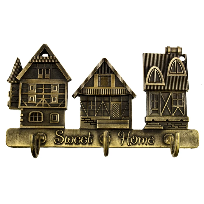

Creative furniture.Exclusive House Design Lovely hooks the Metal charm hooks for clothes Size 7*7*2CM happy family Holiday Gifts