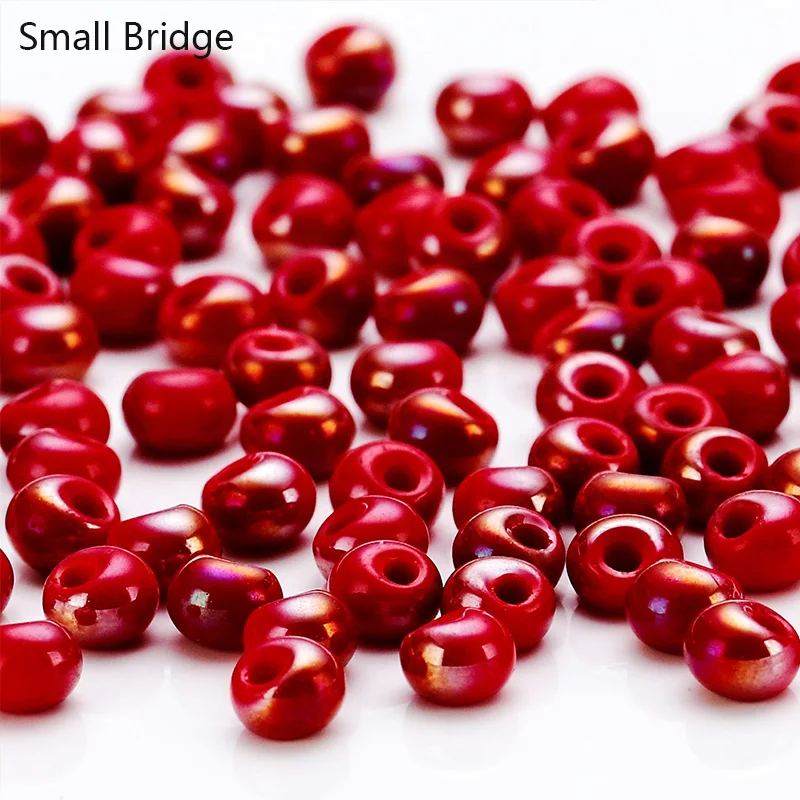Red Glass Bead5