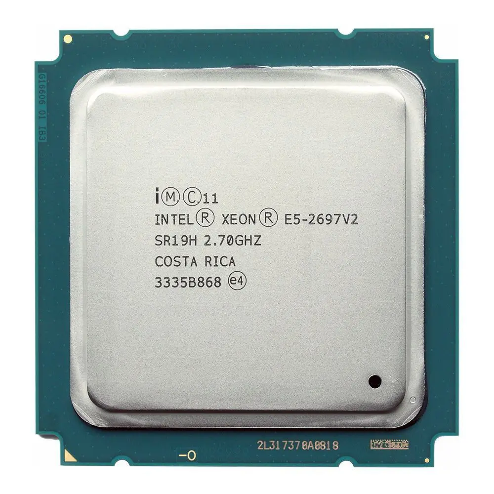 

Intel xeon e5 2697 v2 2.7GHz 30M QPI 8GT/s LGA 2011 SR19H C2 E5-2697 v2 CPU Processor 100% normal work