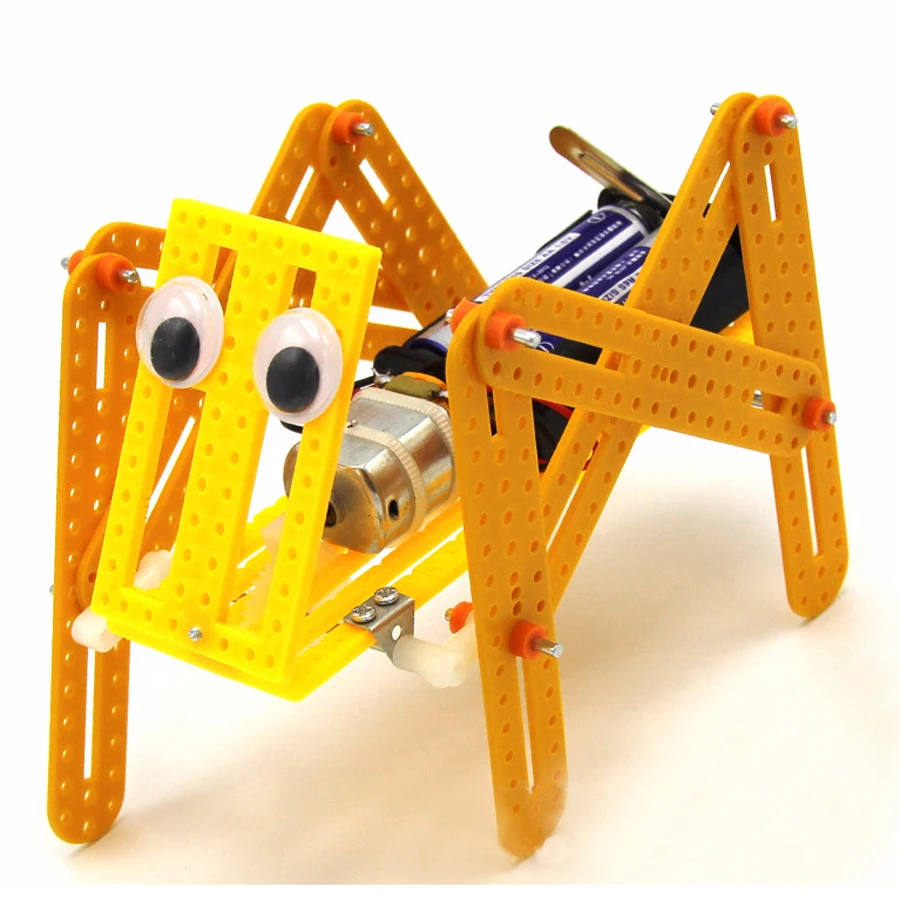 

Electronic Crawling Robot Dog Toys For Kids DIY Assembled Model Technology Science Experiment Creative Educational Toy For Child