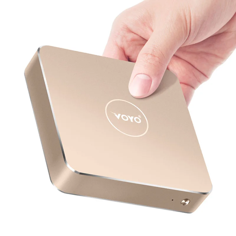 

VOYO Mini PC with Apollo N3450 Original Licence Windows10 Pocket PC Intel N3450 4GB DDR3L RAM 120GB SSD USB3.0 4K HD Output