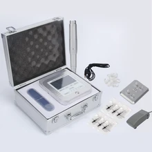 DHL полный Перманентный макияж тату машина комплект для бровей губ подводка для глаз цифровая поворотная ручка машина пистолет Картридж