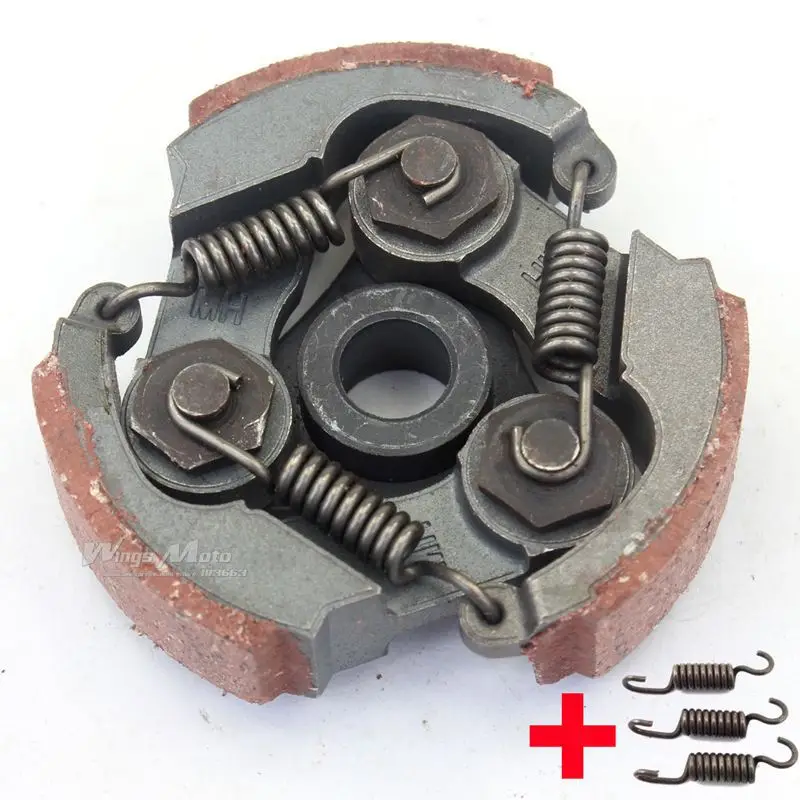 сцепление на детский квадроцикл бензиновый 49cc 2т. центробежное сцепление 49сс 2т. центробежное сцепление atv gn5 th. сцепление 49сс 2т 3-х кулачковое. сцепление центробежное 49сс для минибайка.