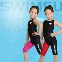 Детский спортивный купальник для девочек; цельный спортивный костюм для детей; профессиональная пляжная одежда; купальный костюм высокого качества