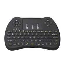 2017 H9 Mini Keyboard 2.4G Wireless Touchpad Mouse Gaming Keyboards for Android TV Box Mini PC Laptop Orange Pi Raspberry 3