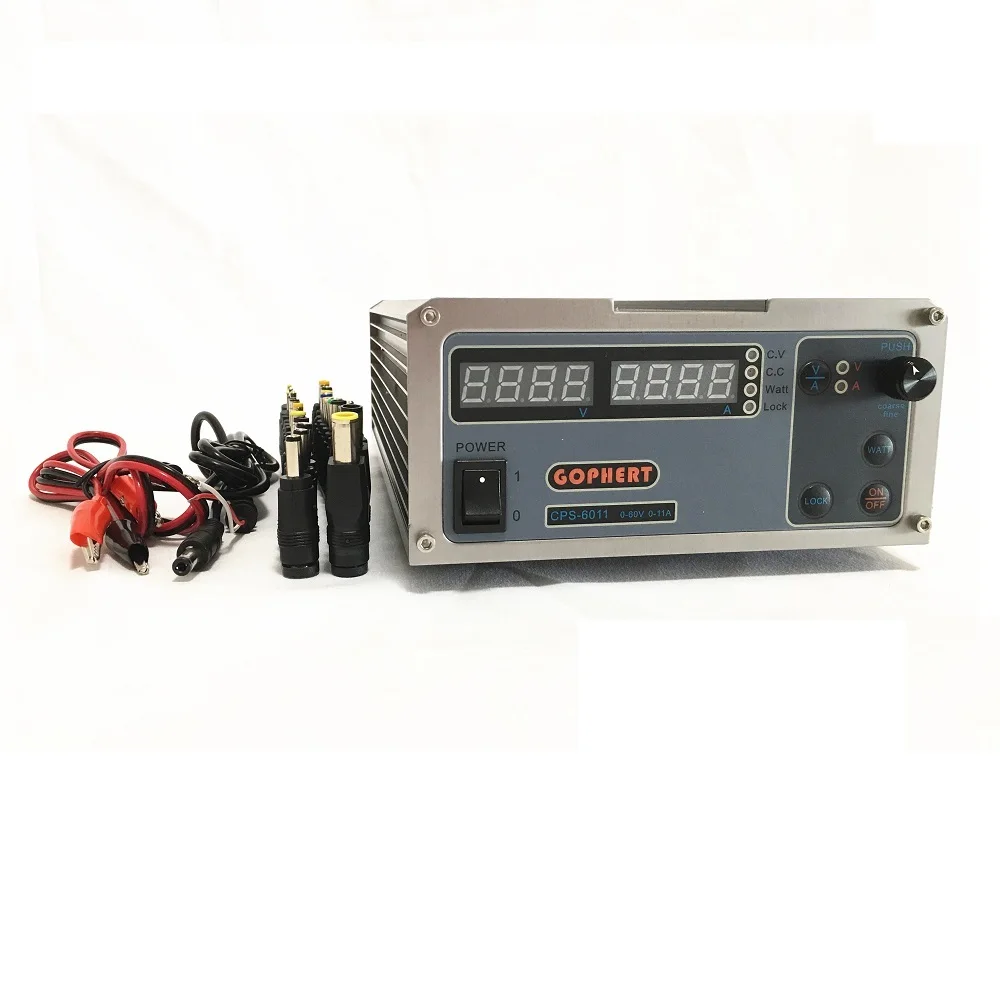 CPS 6011 60 в 11A Цифровой Регулируемый лабораторный источник питания постоянного тока