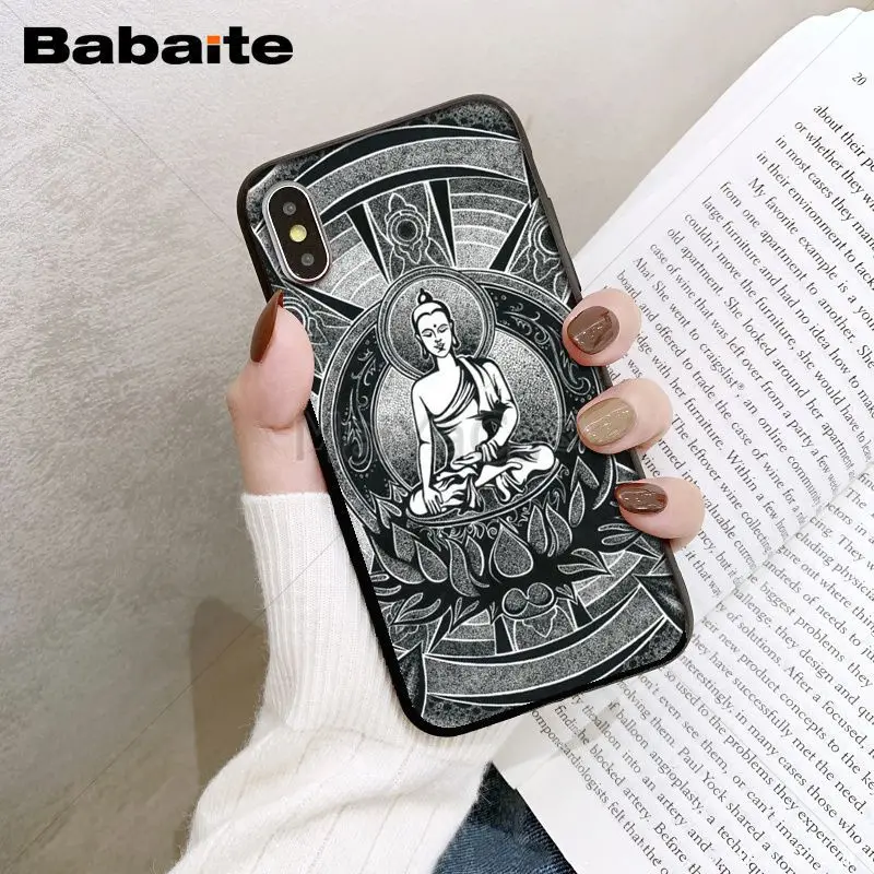 Babaite Gautama Будда Новинка чехол для телефона Fundas чехол для Apple iPhone8 7 6 6S Plus X XS MAX 5 5S SE XR крышка 11 11pro 11promax