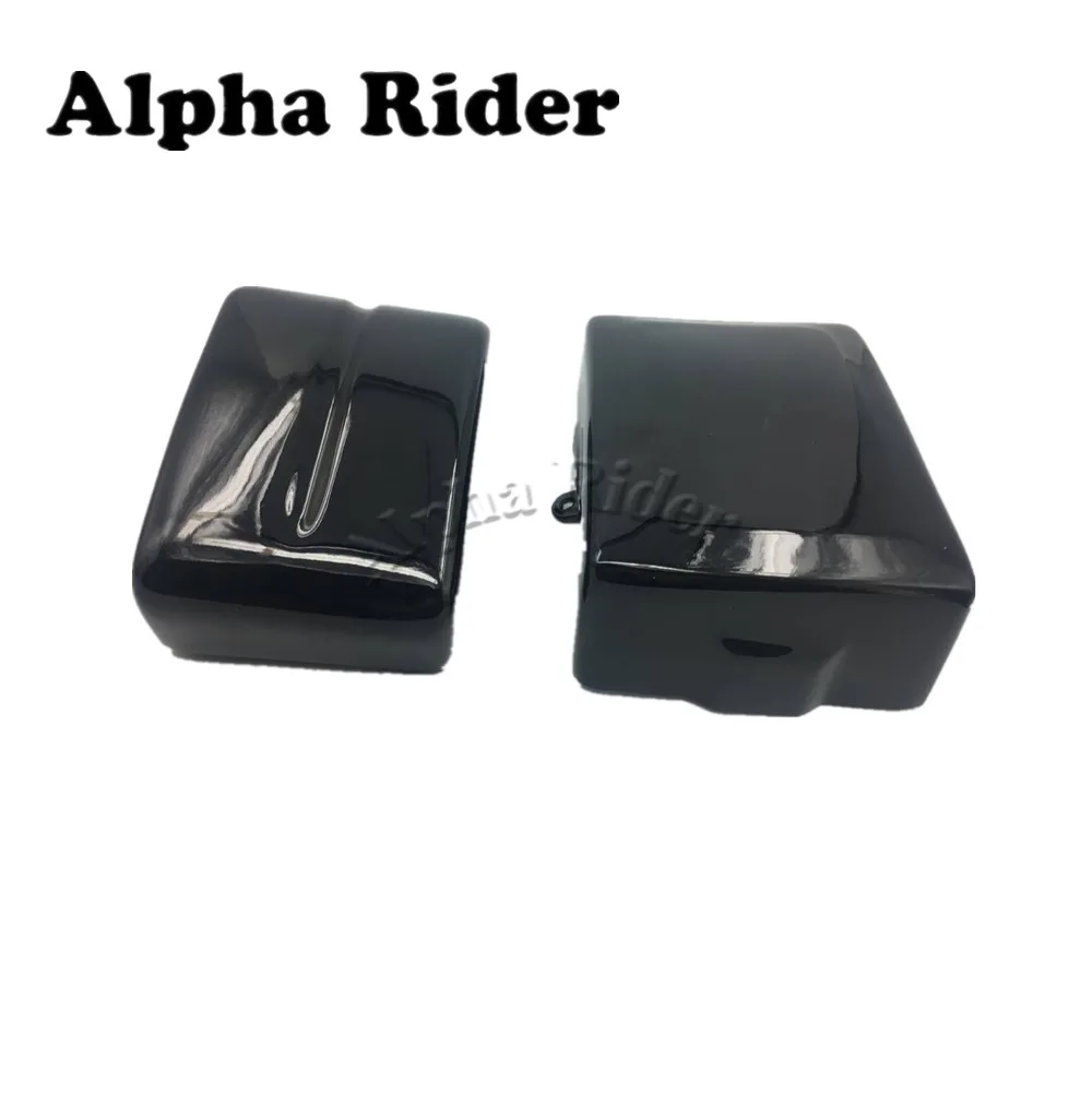 Для HD Harley Dyna Fat Bob FXDF Street FXDB Wide Glide FXDWG 12-17 боковая крышка батареи защита обтекателя