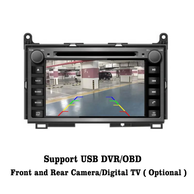 Sale Liislee Android 7.1 2G RAM For Toyota Venza 2008~2013 Car Radio Audio Video Multimedia DVD Player WIFI DVR GPS Navi Navigation 5