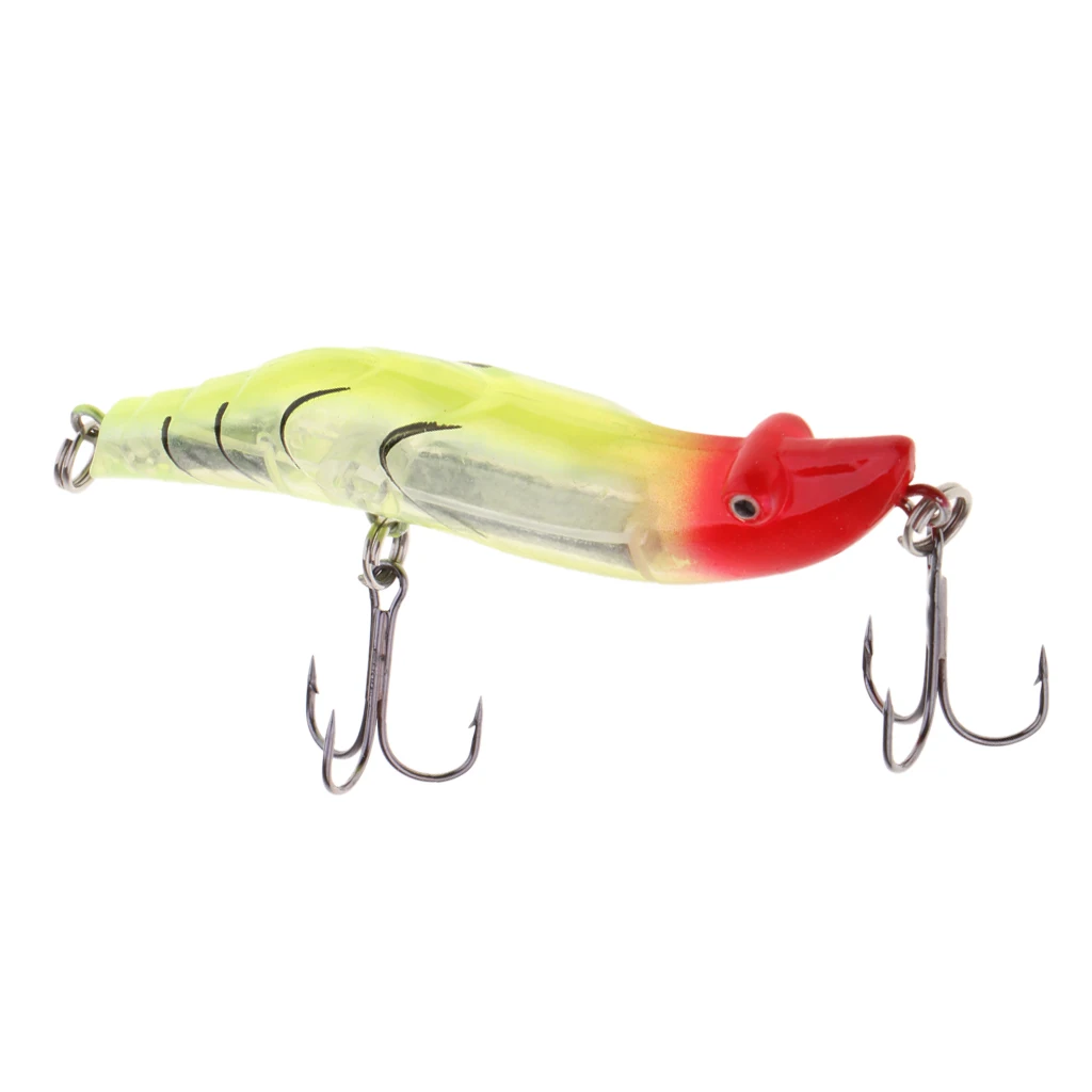 Perfeclan Fishing Lure Shrimp Lure Squid 8cm/15g Hard Jig Baits Swing Shrimp Squid Lure Squid Jigs Fishing Lures