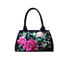

Handmade Tote Handbag Small Leisure Embroidered Bag Original National Style