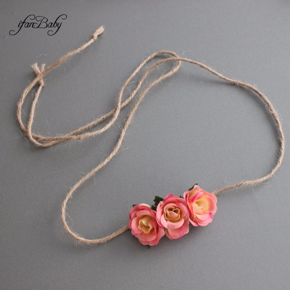Hemp Rope Tie Hair Bands 8