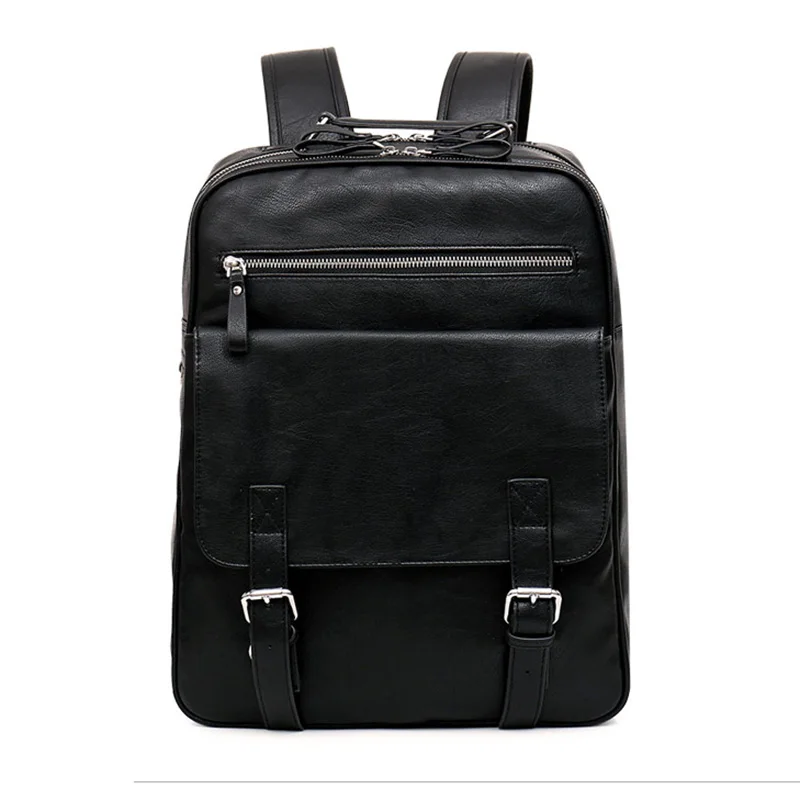 

New Arrive Fashion School Bags For Teenagers Korean Style Leather Men Backpack High Quality Mochilas Escolares Women Backpacks