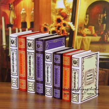 

10PC book Home Furnishing European bronzing fake photography props simulation 0901 Book decoration