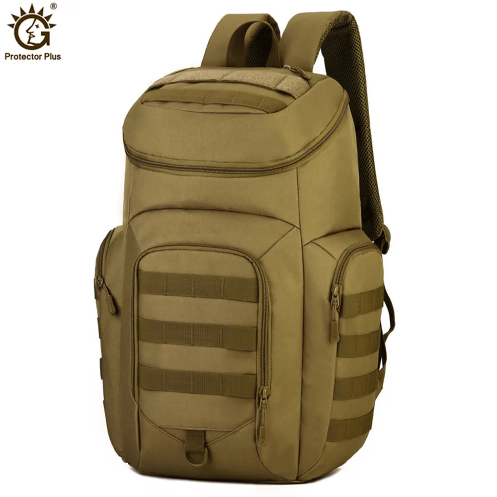 Marca 40L de Nylon impermeable militar mochilas para Molle asalto del ejército Mochila bolsa de viaje para los hombres las mujeres Mochila Escolar S420