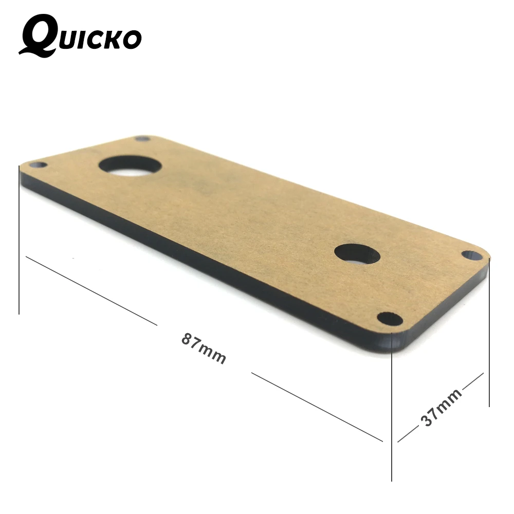 QUICKO O светодиодный/светодиодный T12 черная акриловая прозрачная панель для