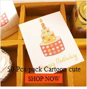 50 шт./упак. год поздравительная открытка Lucky Cat открытки на день рождения чехол для мобильных телефонов с подарочной карты комплект Открытка