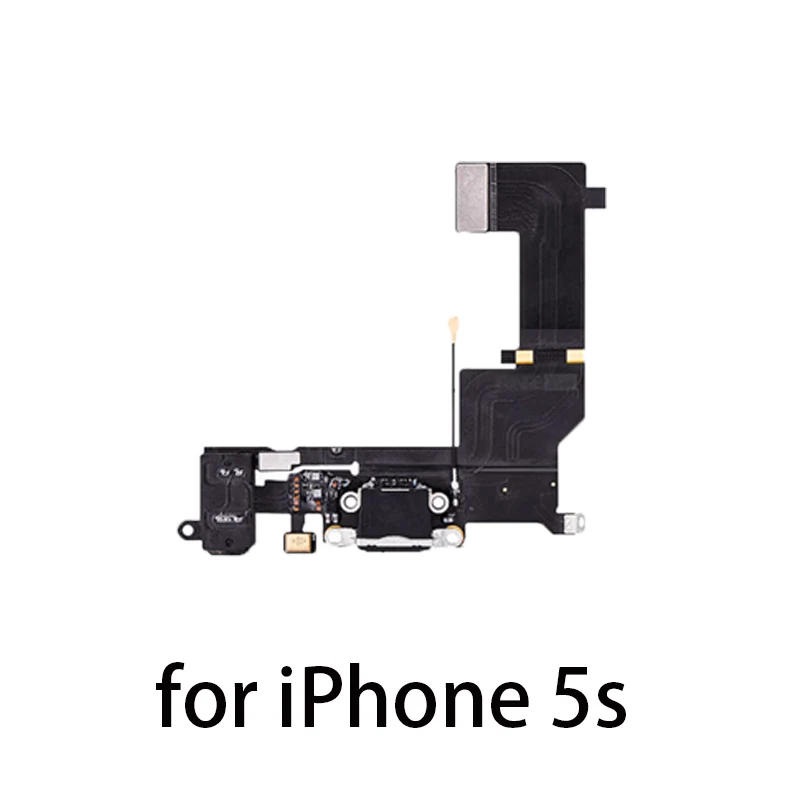 Для iPhone 5 5c 5S 6 6s 6plus 6s plus 7 зарядное устройство зарядный порт док-станция USB разъем гибкий кабель для передачи данных разъем для наушников гибкая лента