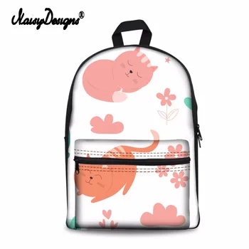 

Noisydesigns Women Backpack Cat Pattern Ladies Travel Bagpack Laptop Bag Mochila Feminina School Backpack For School Teenager Gi