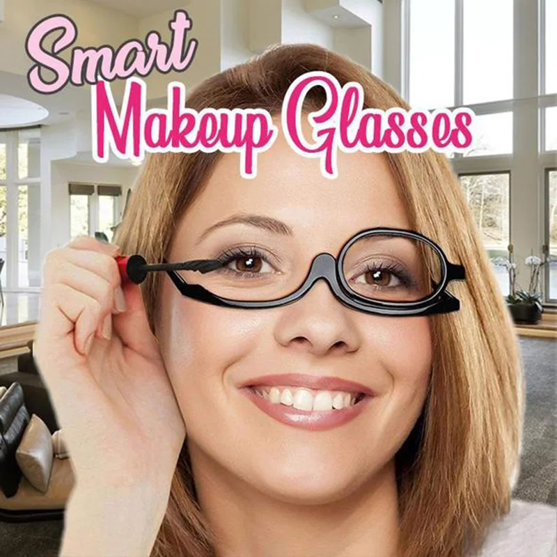 

Drop shipping Magnifying Glasses Makeup Reading Glass Folding Eyeglasses Cosmetic General