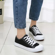 2019 new thin summer canvas shoes female small dirty orange flat shoes