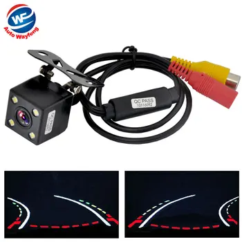 

Auto Wayfeng Night Vision Car Dynamic Reversing Trajectory Rearview Backup Camera with Auto-changeable Parking Line 6 Glass Lens