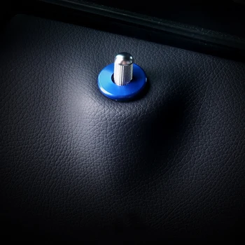

Car Styling Accessories 4pcs Metal Interior Door Lock Pin Cover Trim For Mercedes Benz C Class W205 2015-2018