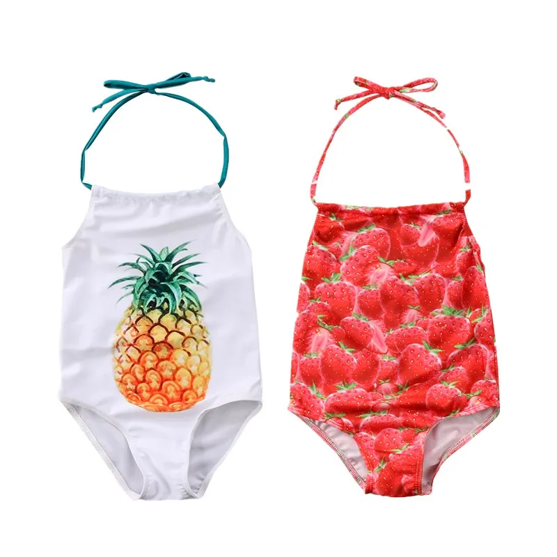 kids pineapple swimsuit