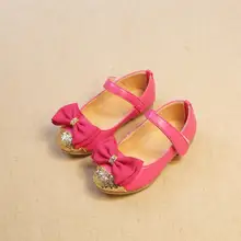 2016 Summer New Princess Bowtie Children Sandals Children Single Shoes Kids Girls Shoes For Girls Sandals